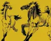キャンバス動物絵画の馬の壁の装飾アートAM-68-2-2の高品質100％手塗りの現代油絵