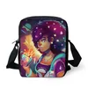 Whosepet preto afro meninas imprime sacos de escola crianças mini mochila meninos meninas dos desenhos animados mini sacos de ombro livro 2019 y1906998318