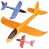 Foam Throwing Glider Model Air Plane Inertia Aircraft Toy 48cm Hand Launch Airplane Model To Glide the plane Flying Toy for Kids Gift