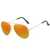 Update Sunglasses Colorful Mirror Pilot Eyeglasses UV400 Lenses 12 Colors Mixed Wholesale Sun Glasses
