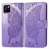 Embossed Butterfly PU Läder Plånbok Telefonväska Flip Skal till iPhone 11 Pro Max XR XS Max 6 7 8 Plus Samsung S10 Plus S10E Not10 Plus S9