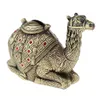 Vintage kameelvorm Piggy Bank Antieke bronzen kleur metalen geld doos zink legering sparen pot verjaardag geschenken voor kinderen kinderen