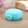 Boîte à savon scellée Portable voyage à la main boîte à savon avec couvercle scellé toilette vidange boîte à savon accessoire de salle de bain