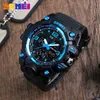 High quality Brand SKMEI Men Sport Watches Digital Chronograph Double Time Alarm Watch 50M Watwrproof LED Light Relogio Masculino Wristwatch