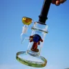 5mm Dikke Bong Heady Glass Bong Rechte Buis met douchekop Percolators Roken Hookah 14mm Vrouwelijke Joint CS1223