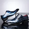 Scarpe basse da uomo in pelle di vendita calda, scarpe da uomo in pelle di marca aziendale, scarpe eleganti da uomo di design, scarpe formali oxford da uomo