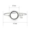 10pcs 316L Stainless Steel 20mm 25mm Silver Color Floating Lockets Living Memory Locket Bracelet Bangles 20pcs charms241K