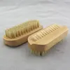 Brosse de nettoyage en poils de porc en bois, pour la préservation du Jade, des mains, des ongles, des manucures et des pédicures, callosités, vente en gros, ZC0746