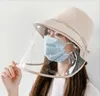 Sombrero transparente antisaliva a prueba de salpicaduras, protección facial completa, cubierta de protección, sombrero de cubo, protección facial multicolor 1533728