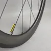 Ensemble de roues en carbone léger d'usine de taiwan pour vélo de route 700c roues de vélo en fibre de carbone vélo de route en carbone