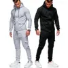 Mäns Tracksuits 1pcs byxa eller kappa inte en kostym m-xxl mens sweatsuit jogging hoodie hooded jacka byxor sweatpants joggare sport svett