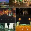 Underground Light 8 LED Solar Power Begraven Licht onder Grondlamp Outdoor Path Way Garden Gazon Yard Outdoor Lighting