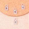 109pcs taklitleri kilitleme 14*8mm antika yapım kolyesi uygun, vintage tibet gümüş, DIY el yapımı mücevher