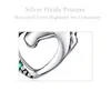 Liten stud örhängen hypoallergenisk s925 sterling silver öron stud för barn unicorn kärlek hjärta cz kropp smycken