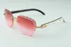 Gravur G CD TB FF H-Objektiv M Sonnenbrille 622s les neueste Mode-Sonnenbrille High-End 3524019 natürliche gemischte Büffelhorn-Sticks-Brille