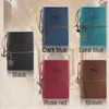 Retro Vintage Pirate Anchor Notebook Pu Cover Loose-Leaf String Bundet Blank Notebook Travel Journal Diary Notepad Student Jotter BH2492 TQQ