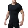 Fashion- shipping Men's Basketball Training Sports Tights Men's Summer Breathable and Quick-drying Running Short Sleeve Tees T-shirts