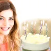 24pcs / Box Vela do aniversário Presentes Bolo Candele Torta Photophore Cierge Magique Velas de cumpleaños Bougie Anniversaire Decorativa