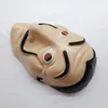 La Casa de Papel Full Face Mask Plastic Salvador Dali Costume Movie Mask voor realistische Halloween Party Night Club9719120