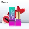 TEAYASON Nouveau Maquillage Pigments Imperméables Rouge Mat Rouge À Lèvres Sain Hydratant Lisse Soyeux Longue Durée Doux Velours Mat Rouge À Lèvres