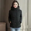 Women's Down & Parkas Oversized Cotton Jacket For Women 2021 Winter Thick Mujer Hooded Stand Collar Casual Coat Femme Cazadora Mujer1