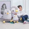 Dorimytrader New Cartoon Penguin Plush Doll Big Lovely Penguins Toy Sleeping Pillow for Baby Gift 28inch 70cm DY50670