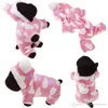 M-XL Pet Puppy Ciepłe Ubrania Zimowe Pet Dog Moda Coral Polece Ubrania Mały Pies Płaszcz Hoody Reindeer Snowflake Jacket Odzież BC BH0984-1