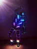 Controllo DMX Costume LED /EL Abbigliamento/Tute leggere/ Tute robot LED