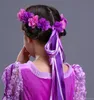 Girl Princess Cosplay Costume Dress Movie Play Play Birthday Party Dresses Fronts for Halloween Christmas