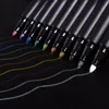 10 pcslot 10 couleurs stylo marqueur de peinture à l'eau permanente métallique pour carte-cadeau d'anniversaire marqueur de couleur de papier en plastique de verre en céramique 9584853