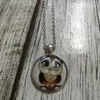 2020 Cute Owl Wisiorek Silver Naszyjnik Dla Sowa Fani Kochanka Zwierząt Protector Najlepsze prezenty dla dzieci Halloween Prezent Przyjaciele Projekt Naszyjnik Wisiorek