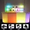 Luminous LED Bar Counter impermeável RundBar Recarregável Levado Bartresen Mobiliário Mobiliário Mudando Clube Garçom Barras Discoteca Festa