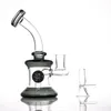 Bong de vidro cachimbos de água de 6,7" narguilés coloridos inebriantes mini cachimbo Dab Rigs pequeno borbulhador copo de óleo