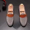 Luxury Men's Designer Casual Shoes Men's Business Shoes Check Loafers Smoking Slippers 287