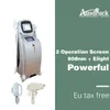 EU belastingvrij 2in1 multifunctionele elight + 808nm diode laser ontharing huid rejuvebation machine pro apparatuur spa salon kliniek