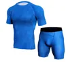 Nouvelle mode été Shorts décontracté és hommes Fitness musculation pantalons de survêtement Compression serré hommes survêtement gymnases Shorts pantalons courts Homme