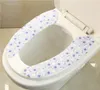 Cartone animato zampa di gatto Il set per WC in pasta può essere tagliato e incollato Gli adesivi per WC ad adsorbimento elettrostatico possono essere lavati ripetutamente il sedile del WC