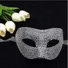 2019 Full Crystal Mask Luxury Prince Mask Venetian Masquerade Party Masks Half Ansikte Sexig Kvinna Mask Karneval Bröllopsgåva Gratis Frakt