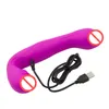 Erotisk Stropless Strapon Dildo Vibratorer för Kvinnor Pegging Rem On Double Ended Penis Lesbian Leksaker Sexleksaker J2217