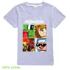 Söt Kid Cartoon T-Shirt Pop Games T-shirt Topps för 2-16 år barn pojkar flickor sommar toppar kläder yttre kläder233688