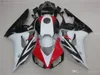 Injection molded bodywork fairing kit for HONDA CBR1000RR 06 07 white black red fairings CBR1000RR 2006 2007 OT18