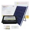 Umlight1688 200 W Solar-Flutlicht, zweifarbig, Solarstrom, LED-Flutlicht, Gartenweg, Straßenstrahler, wasserdichte Lampe, Fernbedienung