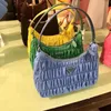 Borsa a pieghe Moda Borse a spalla ascellare Borse di lusso Designer