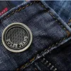 Hommes Jeans Marque Haute Qualité Coton Rétro Homme Jeans Nostalgie Style Droit Slim Casual Mâle Denim Salopette Printemps Été Pant268Y