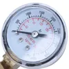 Freeshipping mini argon CO2 gasflaska Tryckregulator MIG TIG svetsning flödesmätare gauge W21.8 1/4 tråd 0-20 MPa