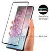 3D Curved Gehard Glass Screen Protectors voor Samsung Galaxy S8 S9 S10 S20 S21 S22 Plus Note8 Note9 Note10 Pro Note20 Ultra No Retail Packing