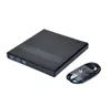 Lecteur DVD externe lecteur optique USB 3.0 type-c lecteur CD ROM haute vitesse graveur CD-RW graveur lecteur enregistreur pour ordinateur portable