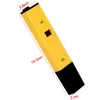 Test Pen Ph Pen with ATC Digital LCD ABS Yellow Portable Ph Tester Practical Swimming Pool