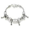 Hot Sales Fine Women Bracelet 925 Sterling Silver Crystal Bead Angel Gift Charm Bracelets Love Jewelry Bracelets & Bangles For Women