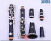 Jupiter 17 Key Clarinet JCL-637N B-Flat Tune Högkvalitativa Woodwind Instruments Black Tube With Case Tillbehör